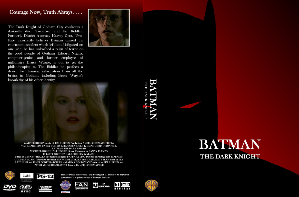 Paul Is Dead: Batman Forever Poster